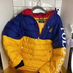 NWT Ralph Lauren Puffer Pullover Jacket Sz. M